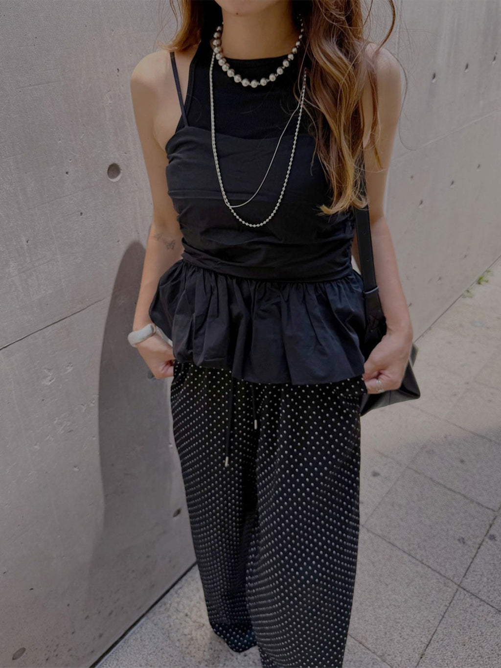 balloon peplum tops