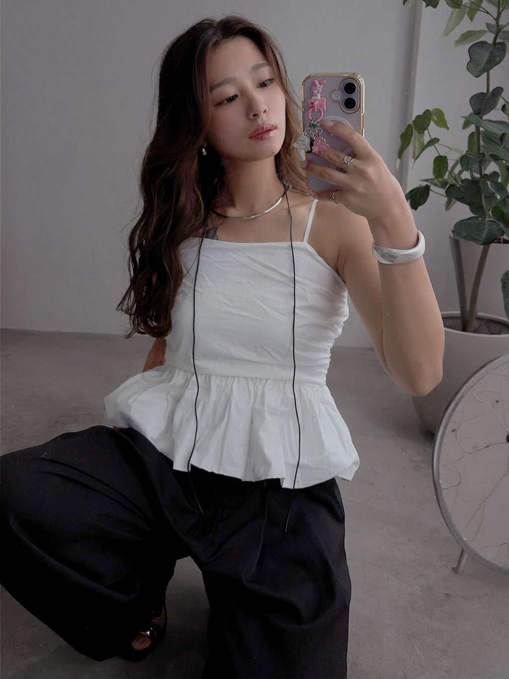 balloon peplum tops